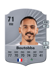Bilal Boutobba Rare 71 OVR