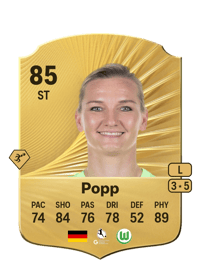 Alexandra Popp Rare 85 OVR