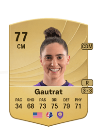 Morgan Gautrat Common 77 OVR