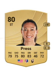 Christen Press Common 80 OVR