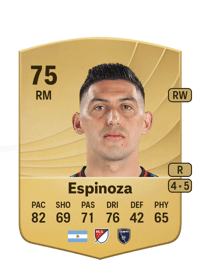 Cristian Espinoza Common 75 OVR