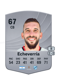 Santiago Echeverría Common 67 OVR