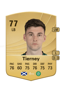 Kieran Tierney Common 77 OVR