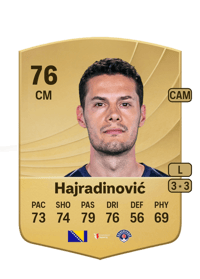 Haris Hajradinović Common 76 OVR