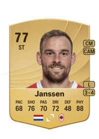 Vincent Janssen Common 77 OVR