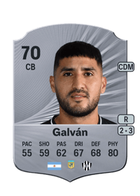Jonathan Galván Rare 70 OVR