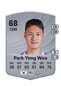 Park Yong Woo Common 68 OVR