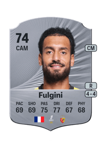 Angelo Fulgini Rare 74 OVR