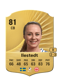 Amanda Ilestedt Rare 81 OVR