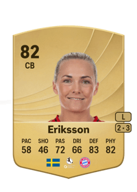 Magdalena Eriksson Common 82 OVR