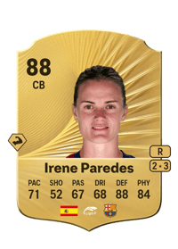 Irene Paredes Rare 88 OVR