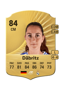 Sara Däbritz Rare 84 OVR
