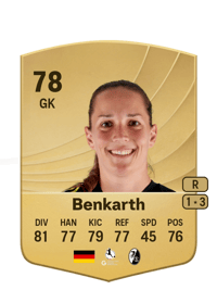 Laura Benkarth Common 78 OVR