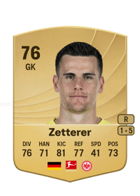 Michael Zetterer Common 76 OVR