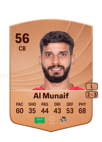 Fahad Al Munaif Common 56 OVR