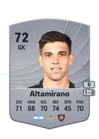 Facundo Altamirano Common 72 OVR