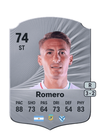 Braian Romero Rare 74 OVR