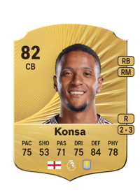 Ezri Konsa Rare 82 OVR