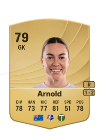 Mackenzie Arnold Common 79 OVR