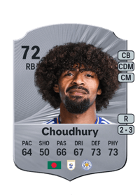 Hamza Choudhury Rare 72 OVR