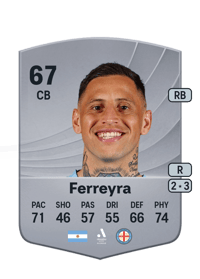 Germán Ferreyra Common 67 OVR