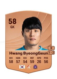 Hwang ByeongGeun Common 58 OVR