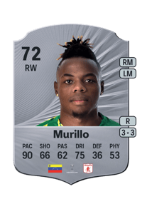 Jhon Murillo Rare 72 OVR