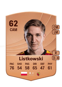 Marcin Listkowski Common 62 OVR