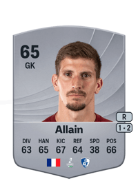 Bobby Allain Common 65 OVR