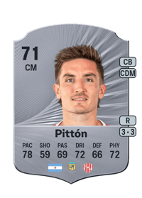 Mauro Pittón Rare 71 OVR