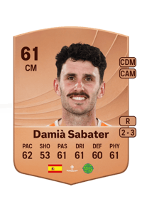 Damià Sabater Common 61 OVR