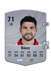 Gabriel Báez Common 71 OVR
