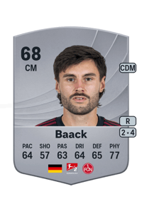 Tom Baack Common 68 OVR