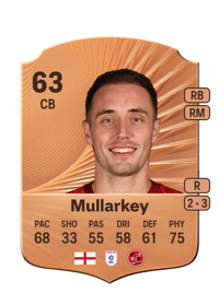 Toby Mullarkey Rare 63 OVR