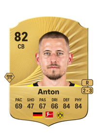 Waldemar Anton Rare 82 OVR