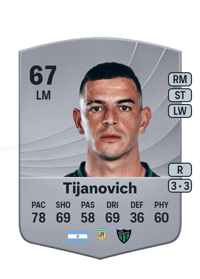 Horacio Tijanovich Common 67 OVR