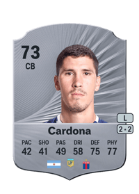 Tomás Cardona Rare 73 OVR