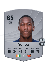 Samuel Yohou Common 65 OVR