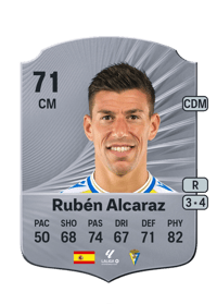 Rubén Alcaraz Rare 71 OVR