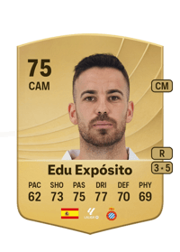 Edu Expósito Common 75 OVR