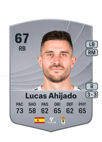 Lucas Ahijado Common 67 OVR