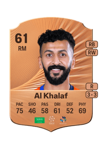 Osama Al Khalaf Rare 61 OVR