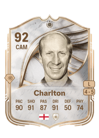 Bobby Charlton Icon 92 OVR