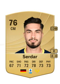 Suat Serdar Common 76 OVR