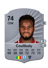 Lassana Coulibaly Rare 74 OVR