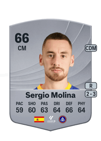 Sergio Molina Common 66 OVR
