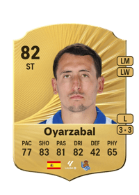 Oyarzabal Rare 82 OVR