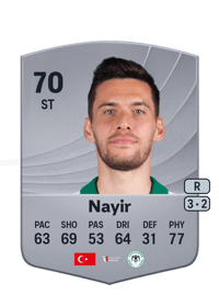 Umut Nayir Common 70 OVR