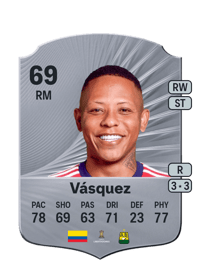 Jhon Vásquez Rare 69 OVR