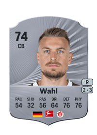 Hauke Wahl Rare 74 OVR